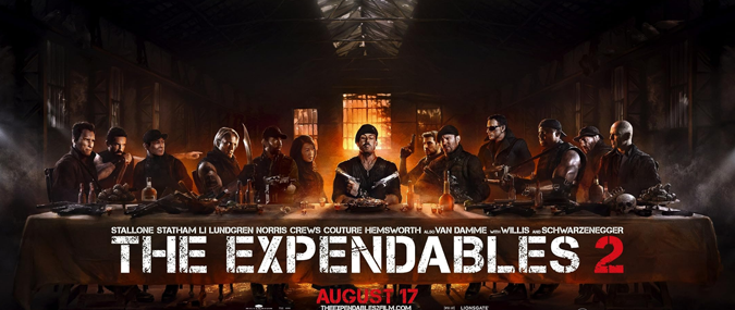 دانلود فیلم The Expendables 2 2012 (بی مصرف ها 2) یا زیرنویس فارسی چسبیده