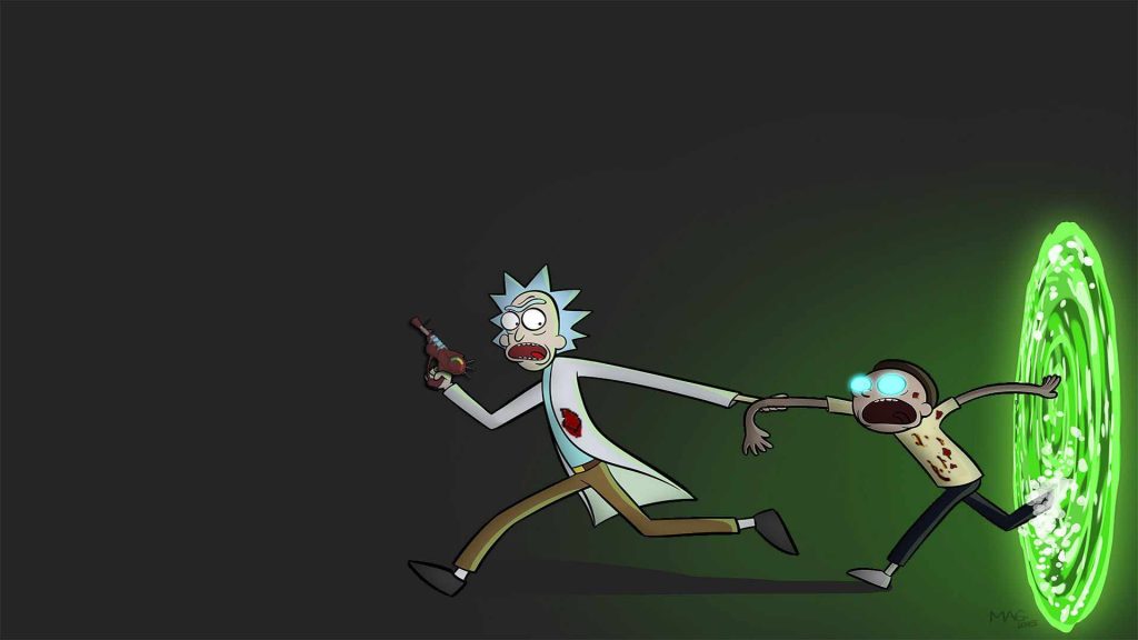 سریال Rick and Morty جاستین رویلند
