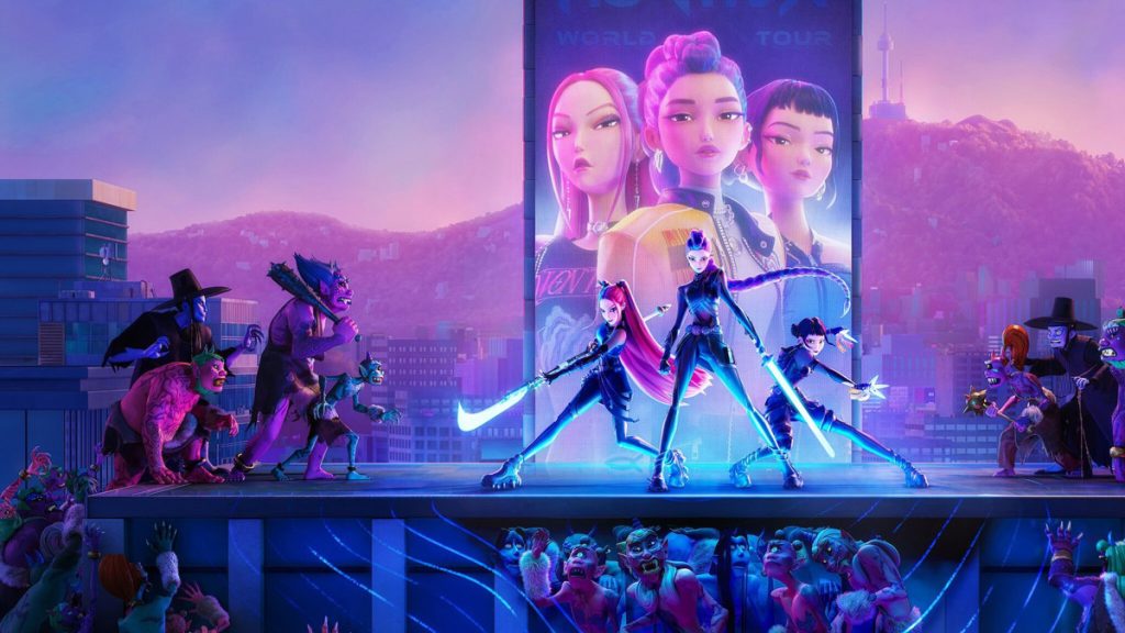 دانلود انیمیشن KPop Demon Hunters 2025 ( شکارچیان شیطان کیپاپ ۲۰۲۵ ) با زیرنویس فارسی چسبیده