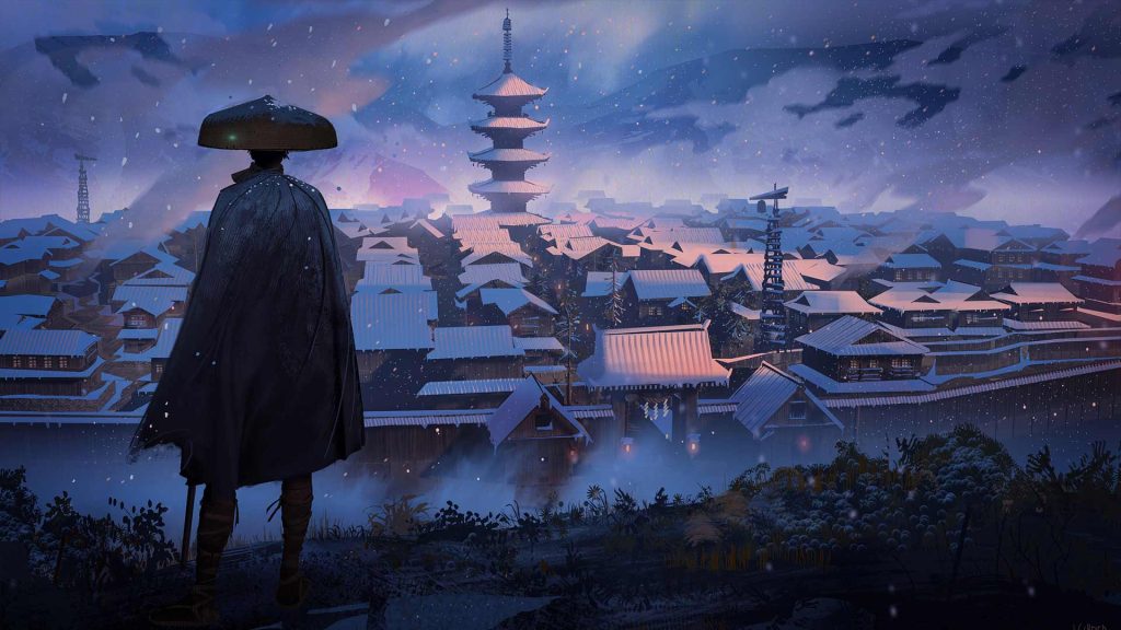 پوستر رسمی فصل دوم سریال Blue Eye Samurai