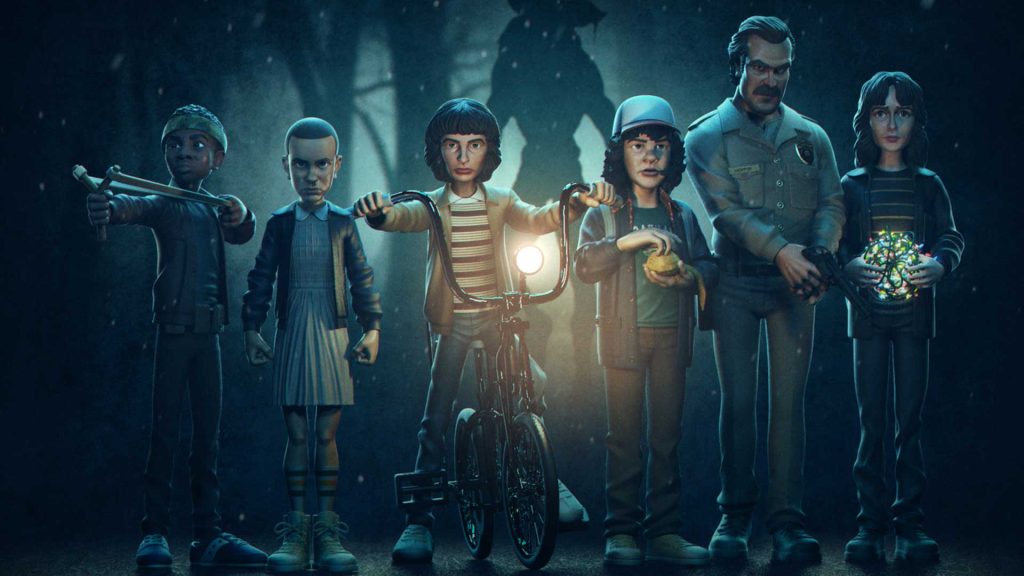 انیمیشن سریالی Stranger Things